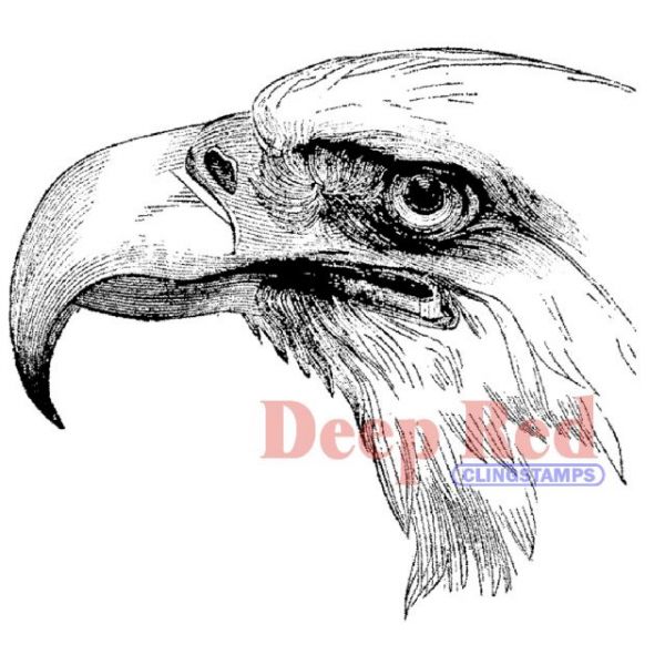 NOTM064433 Deep Red Cling Stamp 3"X3"