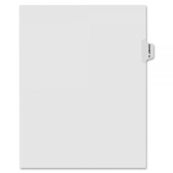 KLF80113 Kleer-Fax 80000 Series Side Tab Legal Exhibit Index Dividers