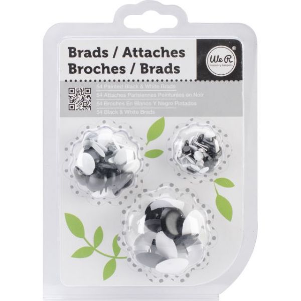 NOTM125773 Painted Brads 54/Pkg