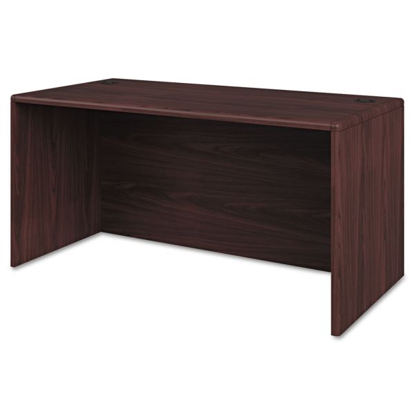 HON107825NN HON 10700 Series Desk Shell, 60w x 30d x 29 1/2h, Mahogany