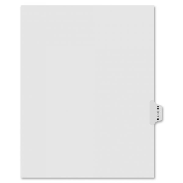 KLF91867 Kleer-Fax 90000 Series Side-Tab Legal Exhibit Index Dividers