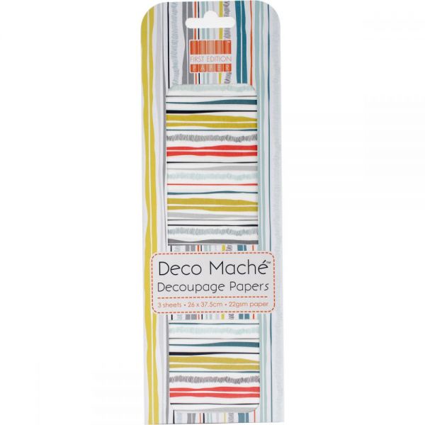 NOTM335918 Deco Mache Paper 10.25"X14.75" 3/Pkg