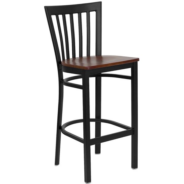 FHFXUDG6R8BSCHBARCHYWGG Flash Furniture HERCULES Series School House Back Barstool