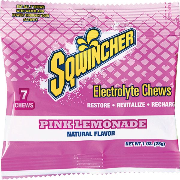 SQW010374PL Sqwincher Flavored Electrolyte Chews