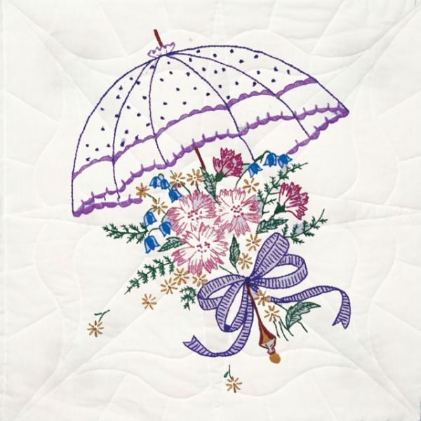 NOTM493867 Fairway Stamped Quilt Blocks