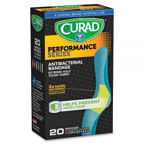MIICUR5020 Curad Colored Antibacterial Bandages