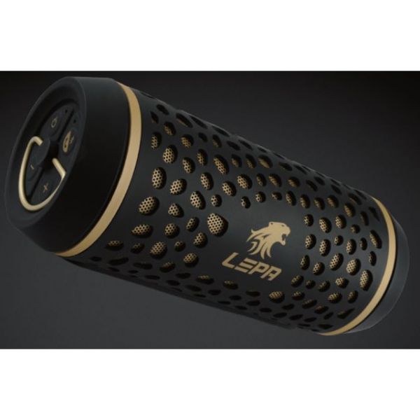 IGRMZN4445 LEPA BTS02 2.0 Speaker System - 8 W RMS - Wireless Speaker(s) - Portable - Battery Rechargeable - Black