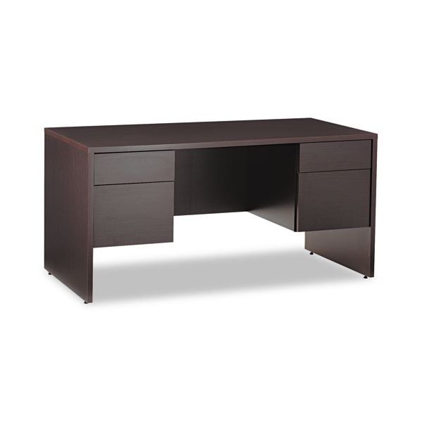 GLBG3060DPDES Global Genoa Series Double Pedestal Computer Desk
