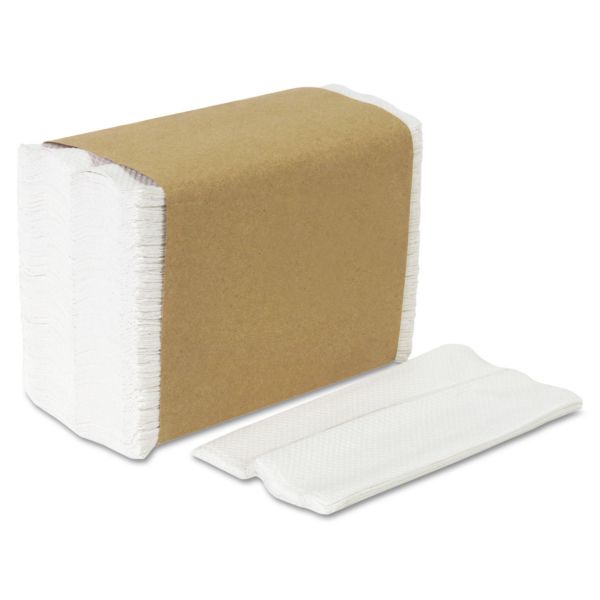 GPC33201 Georgia Pacific Professional Tall Fold Dispenser Napkins, 1-Ply, 7 x 13 1/2, White, 10000/Carton