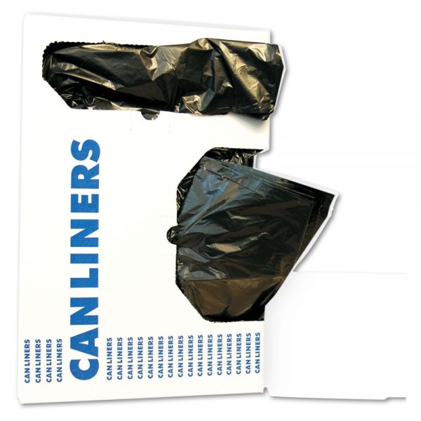 BWK2423L Boardwalk Low-Density Can Liners, 24x23, 8-10gal, .35 Mil, Black, 50 Bags/RL, 10 Rolls/CT