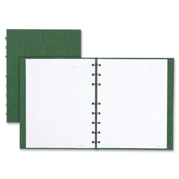 REDA7150EGRN Blueline Exec Wirebound Notebook