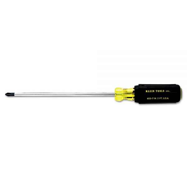 KLN6037 Klein Tools Profilated Phillips-Tip Cushion-Grip Screwdriver, #2