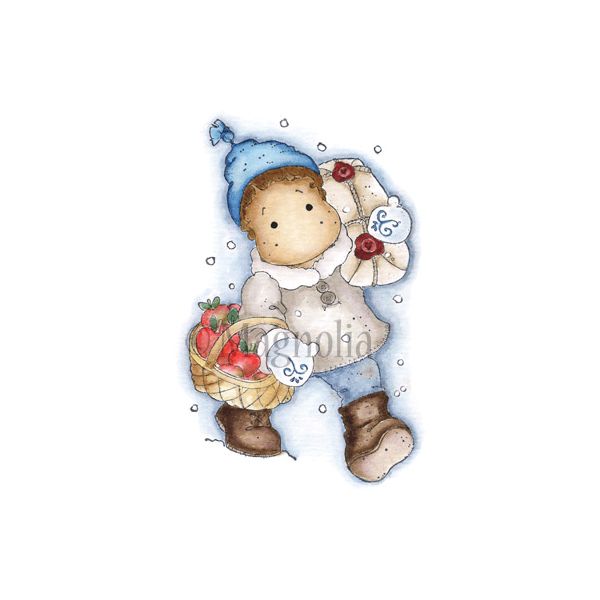 NOTM276843 Sweet Dreams Christmas Cling Stamp 6.5"X3.5" Package