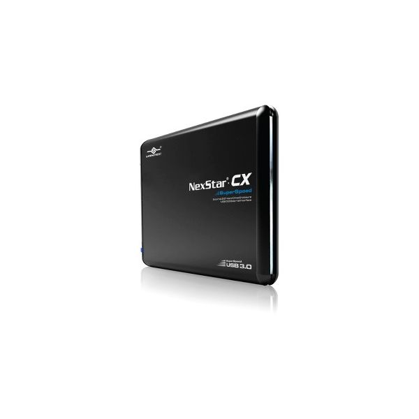 SYNX3765131 Vantec NexStar CX NST-200S3-BK Drive Enclosure External - Black