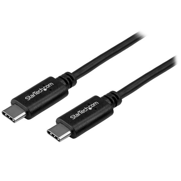 SYNX4406631 StarTech.com 1m 3 ft USB C Cable - M/M - USB 2.0 - USB Type C Cable - Compatible with USB C laptops & mobile devices such as Apple MacBook, Dell XPS, Nexus 6P / 5X & more