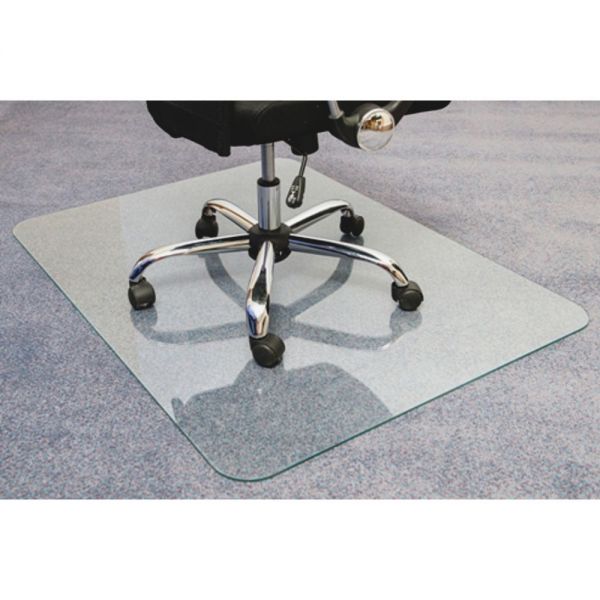 FLR123648EG Cleartex Glaciermat Glass Chair Mat