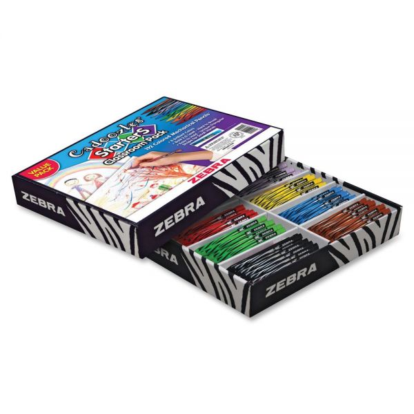 ZEB56609 Zebra Pen 192-pc Cadoozles Starters Mech. Pencil Set