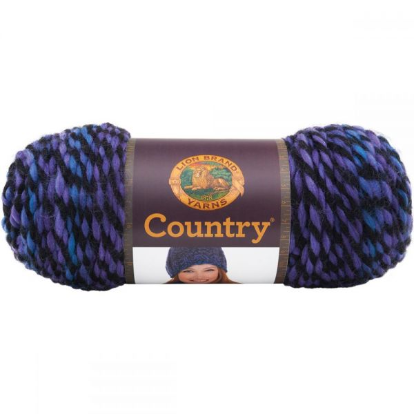 NOTM402260 Lion Brand Country Yarn - Mystic Purple