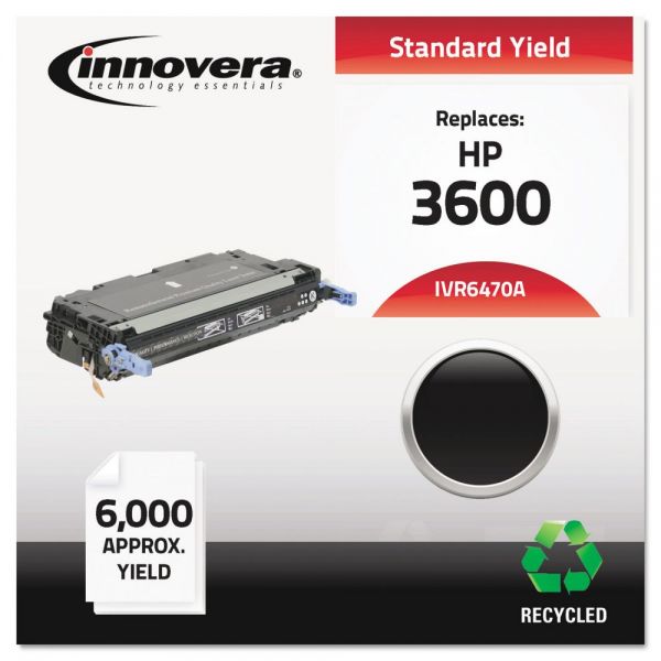 IVR6470A Innovera Remanufactured Q6470A (501A) Toner, Black