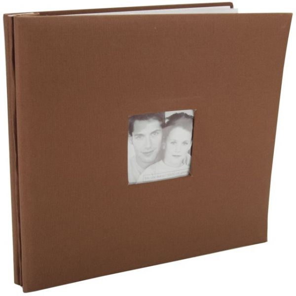 NOTM352378 Fashion Fabric Post Bound Album 12"X12"
