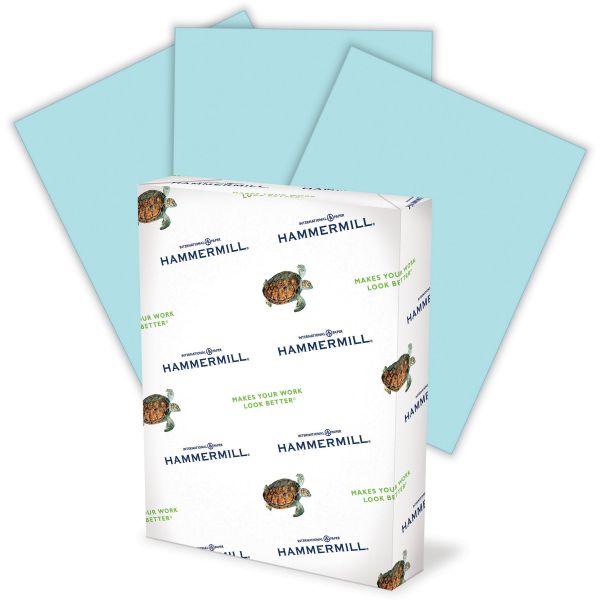 HAM103671 Hammermill Recycled Colored Paper - Blue