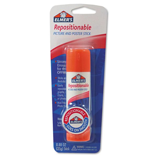 EPIE623 Elmer's Poster and Picture Glue Stick, 0.88 Oz.