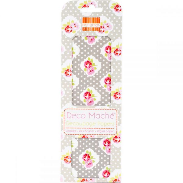 NOTM335922 Deco Mache Paper 10.25"X14.75" 3/Pkg