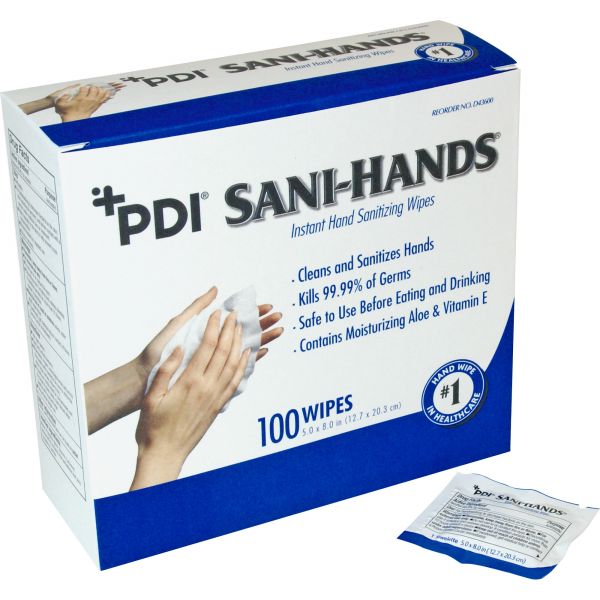 NICPSDP077600 PDI Sani-Hands Disinfectant Hand Wipes