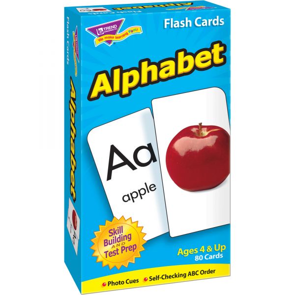 TEP53012 Trend Alphabet Flash Cards