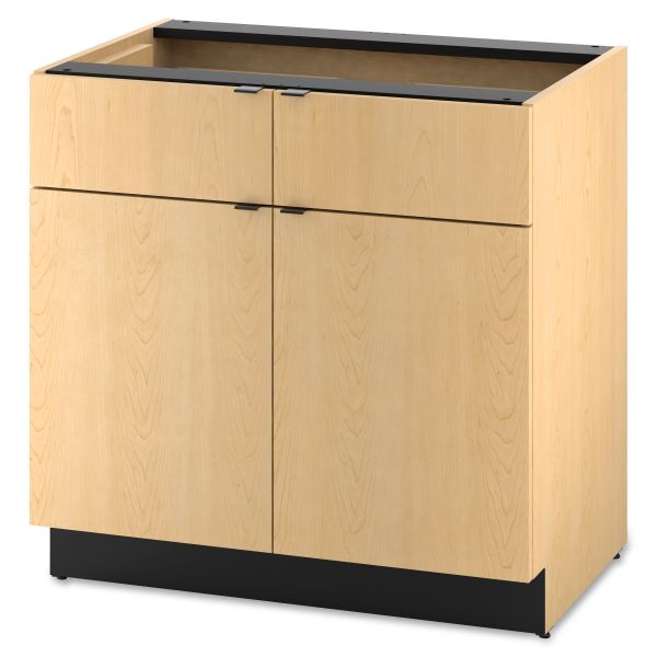 HONHPBC2D2D36D HON Modular Double Base Cabinet | 2 Drawers / 2 Doors | 36"W