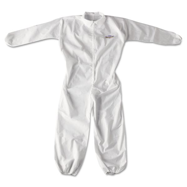 KCC49105 KleenGuard* A20 Breathable Particle Protection Coveralls, Zip Closure, 2X-Large, White