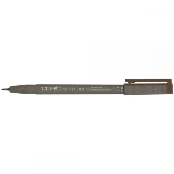 NOTM253078 Copic Multiliner Brown Ink Pen