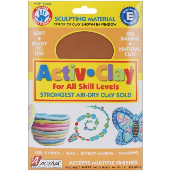 NOTM353498 Activ-Clay Air-Dry Clay 1lb