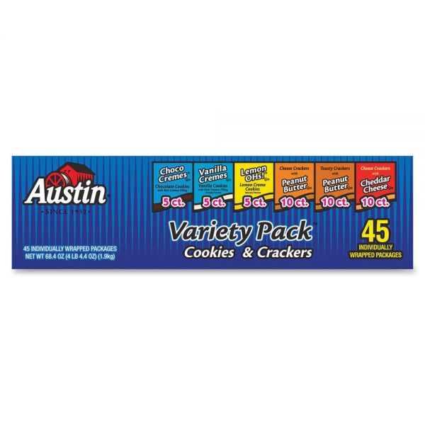 KEB10023 Austin® Cookies & Crackers Variety Pack