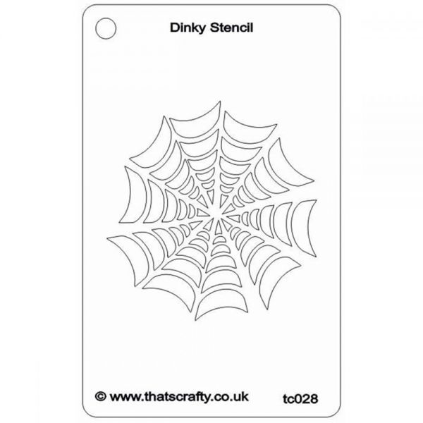 NOTM370011 That's Crafty Dinky Stencil 3"X4.75"