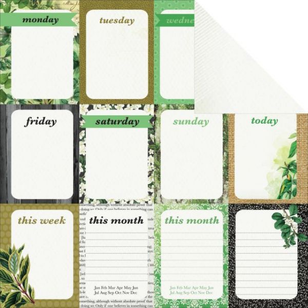 NOTM331218 Limelight Double-Sided Cardstock 12"X12"