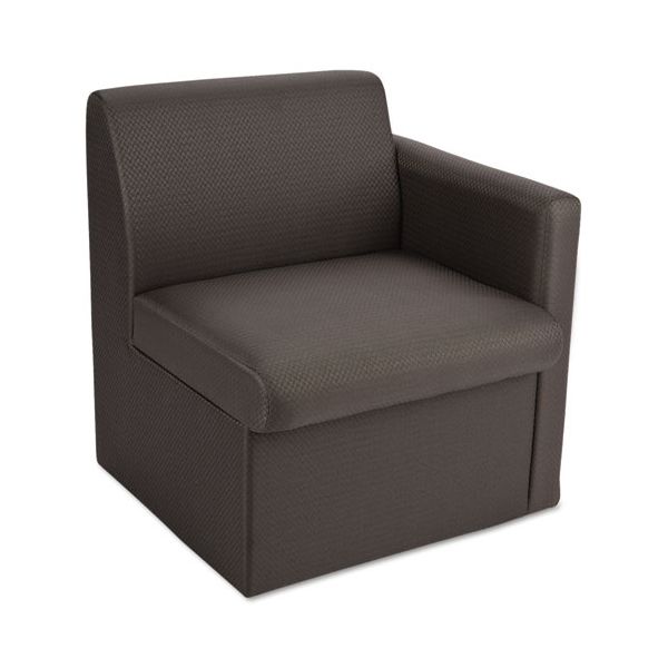GLB7870LQL11 Global Braden Single Seat Reception Chair w/Left Arm