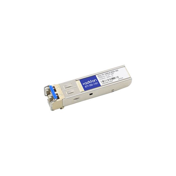 SYNX3794091 AddOn Cisco GLC-FE-100LX-RGD Compatible TAA Compliant 100Base-LX SFP Transceiver (SMF, 1310nm, 10km, LC, Rugged)