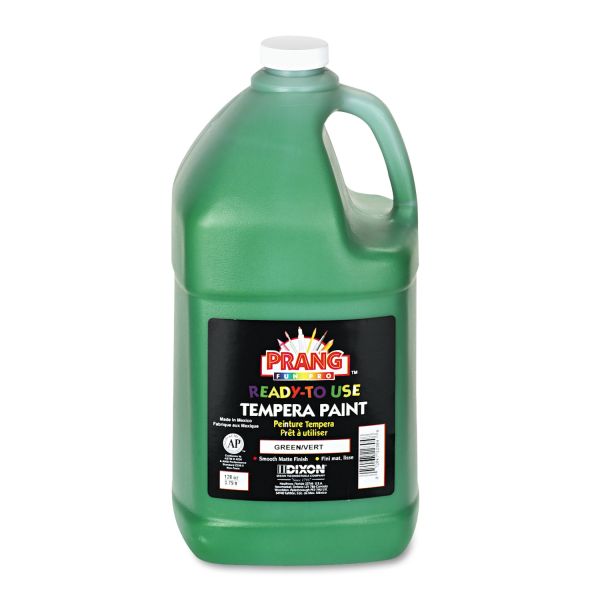 DIX22804 Prang Ready-to-Use Tempera Paint, Green, 1 gal