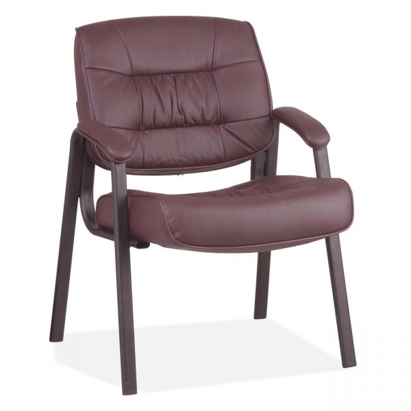 OSPEX81244 Office Star Leather Visitors Chair