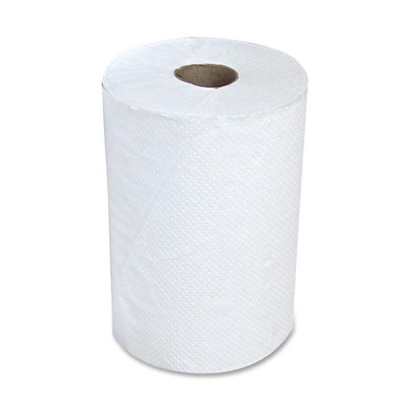 STF410105 Stefco Hardwound Paper Towels, 8", 1 Ply, 12 Rolls/ Carton