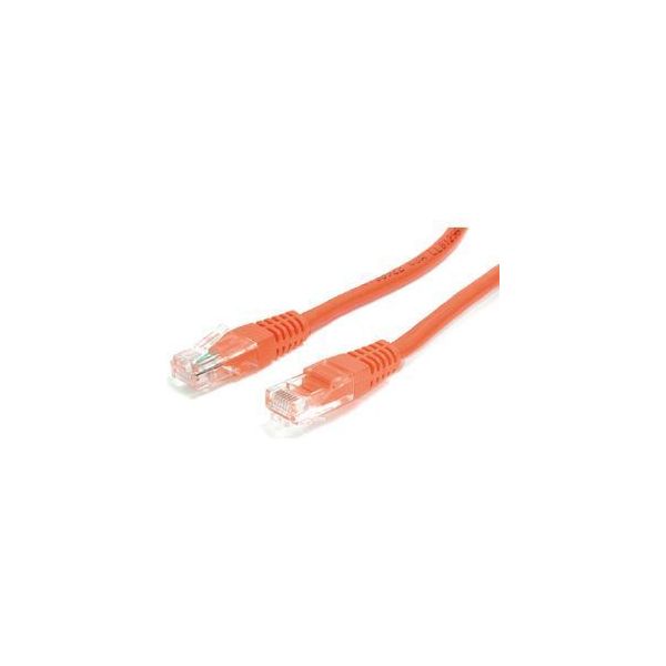 SYNX2856904 StarTech.com 3 ft Orange Molded Cat5e UTP Patch Cable