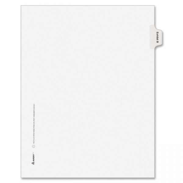 AVE82108 Avery Legal Exhibit Index Dividers