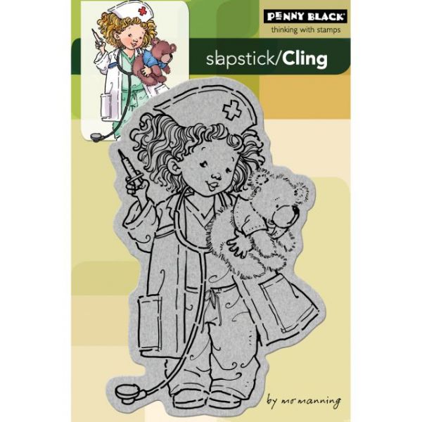 NOTM238486 Penny Black Cling Rubber Stamp 4"X6" Sheet