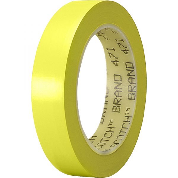 MMM4711YE 3M Yellow Vinyl Marking Tape