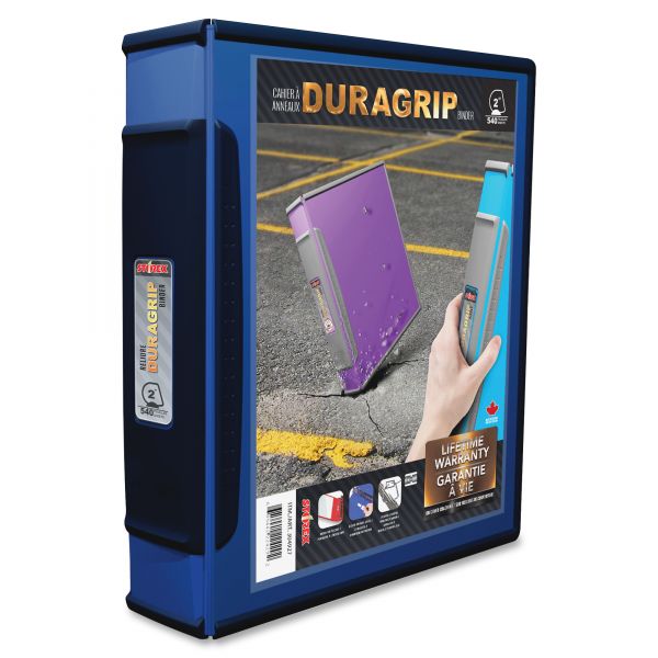 STX33581B06C Storex DuraGrip 2" 3-Ring Binder
