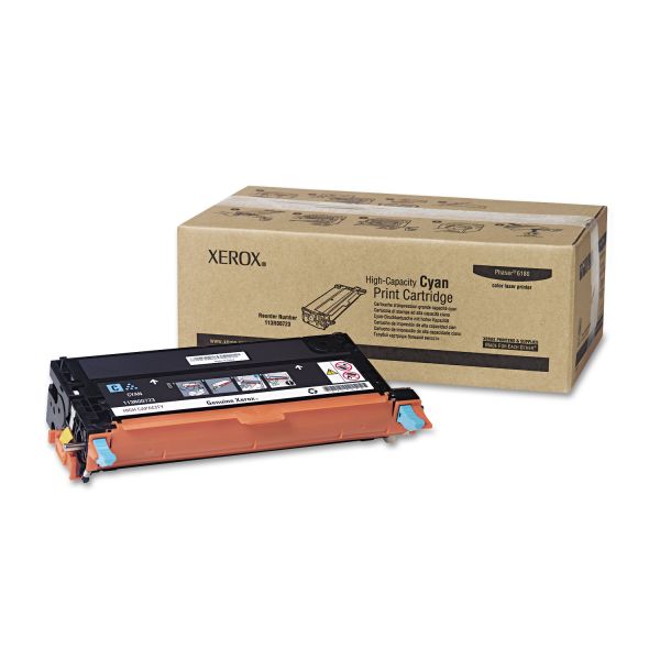 XER113R00723 Xerox 113R00723 High-Yield Toner, 6000 Page-Yield, Cyan