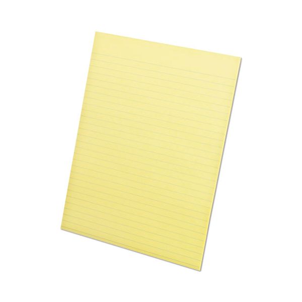 TOP21212 Ampad Glue Top Pads, 8 1/2 x 11, Canary, 50 Sheets, Dozen