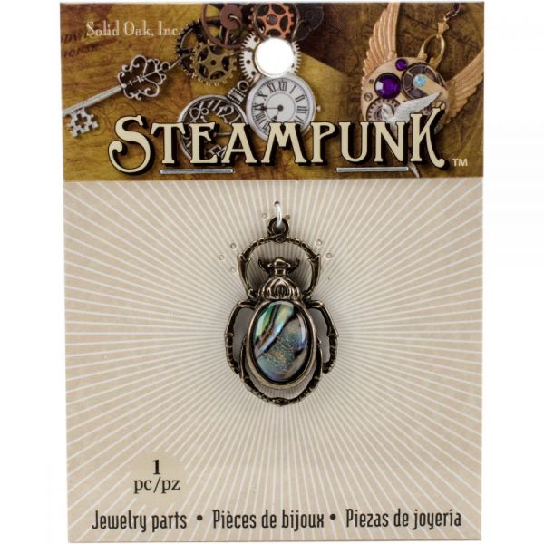 NOTM336232 Steampunk Metal Pendant 1/Pkg