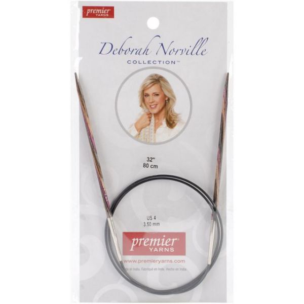 NOTM253129 Deborah Norville Fixed Circular Knitting Needles 32"